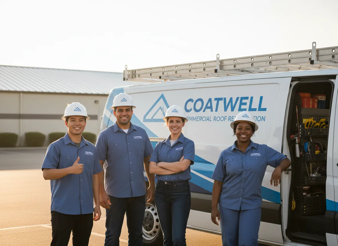 Commercial roof coating company in Chase, MI